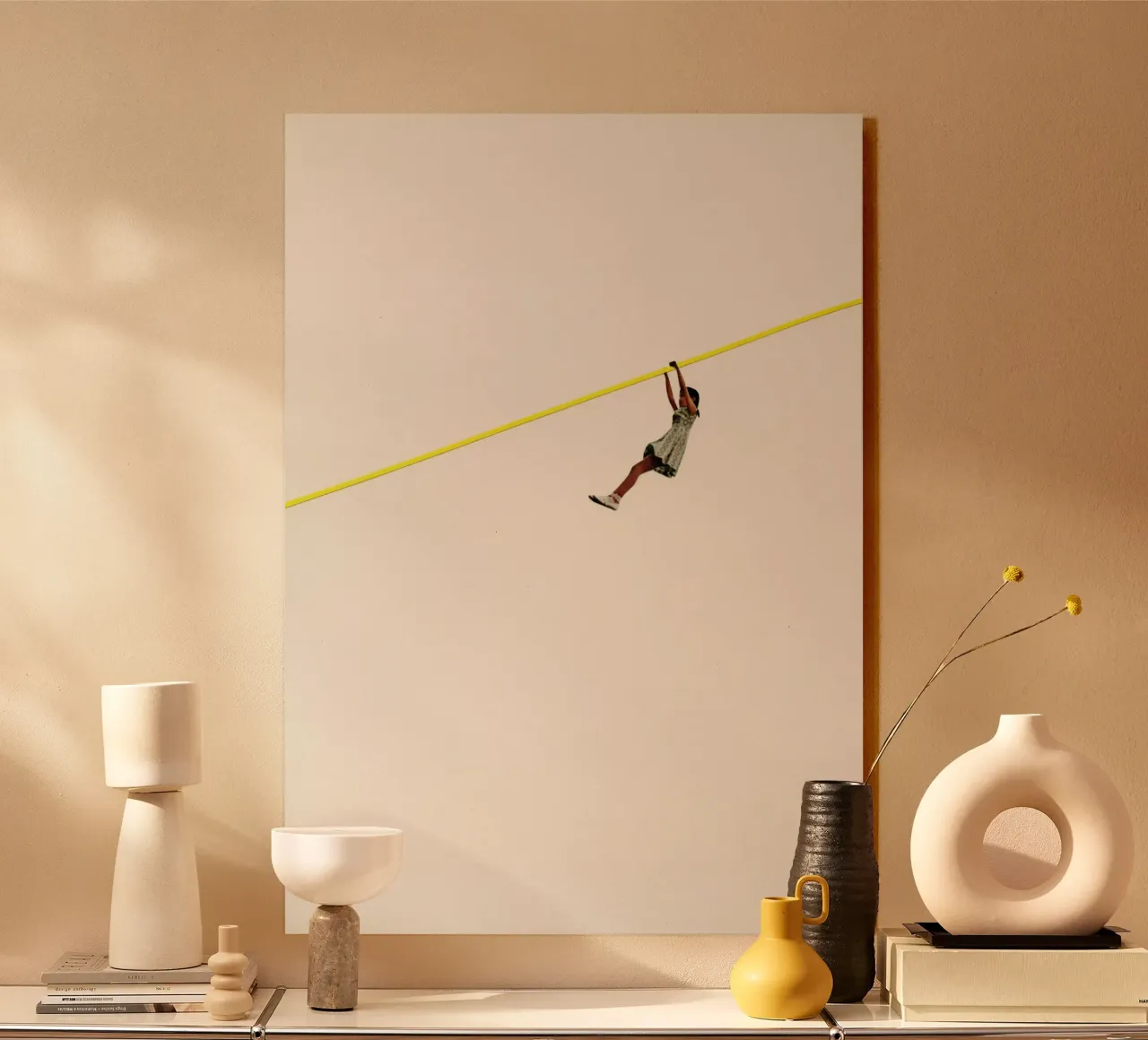 Zip Wire forex plate by Cassia Beck Collage