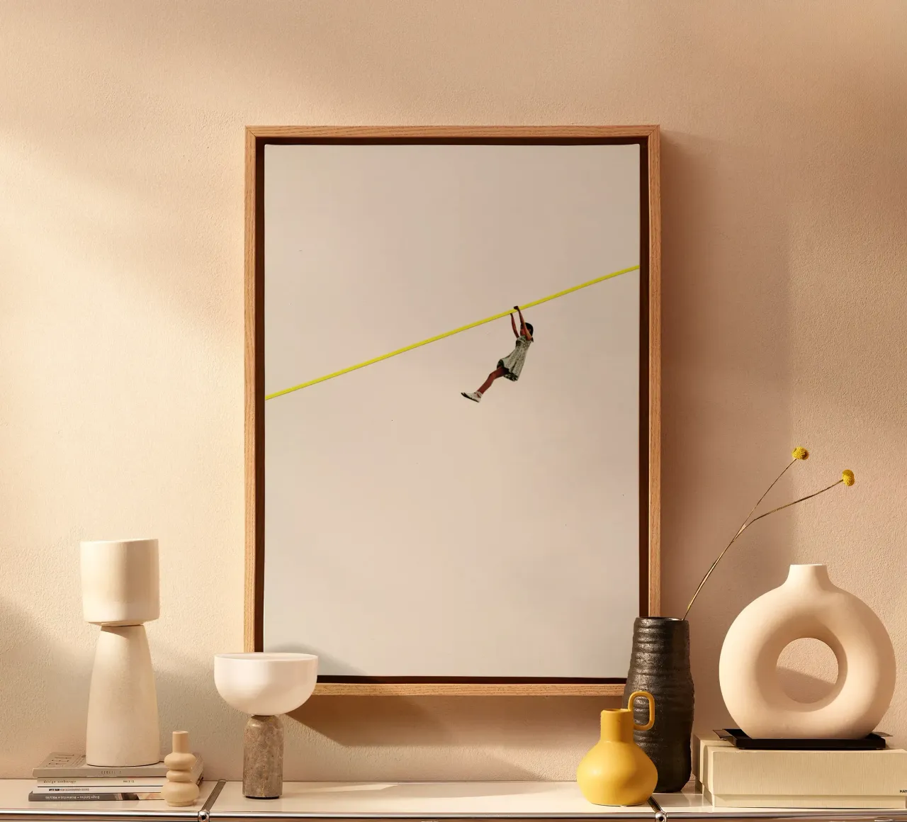 Filo conduttore tela da Cassia Beck Collage