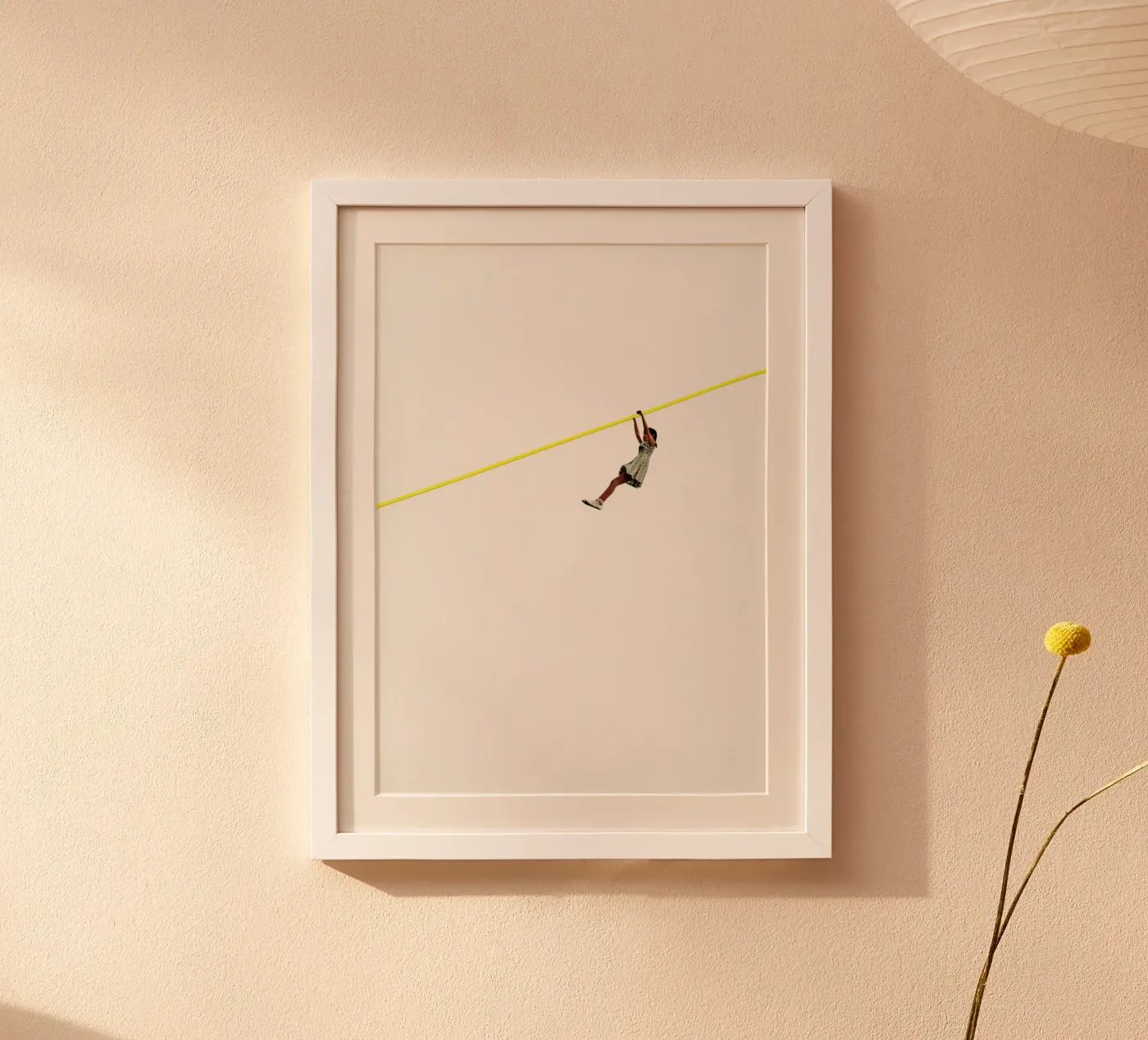 Zip Wire poster by Cassia Beck Collage