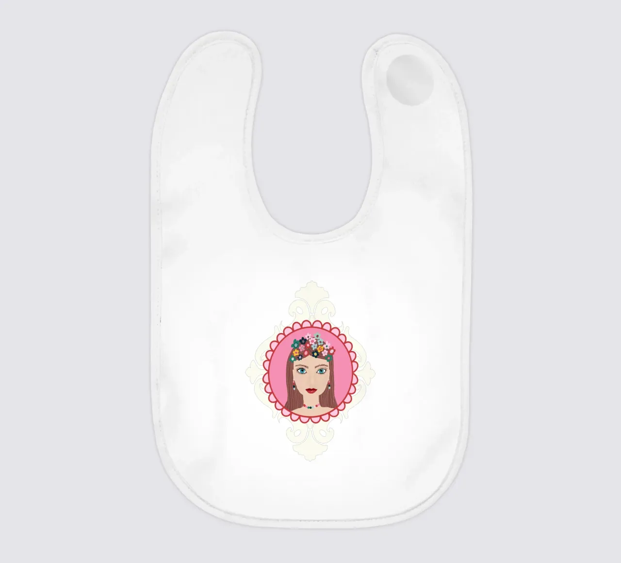 Im HERZEN Prinzessin weiss bavaglino da Miris bunte Modewelt