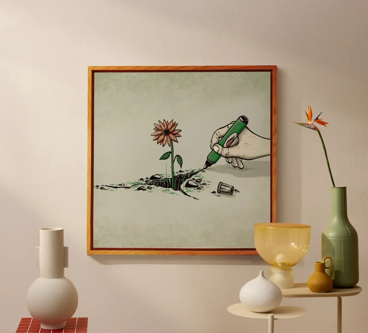 Nature Pen plexiglass da Robert Richter