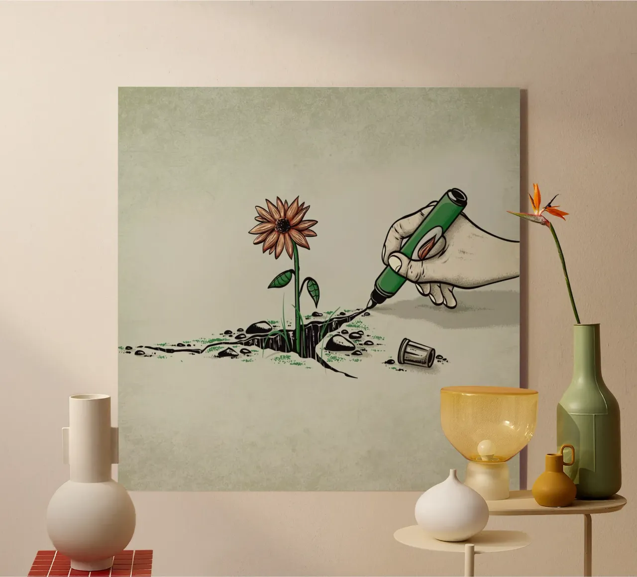 Nature Pen plexiglass da Robert Richter