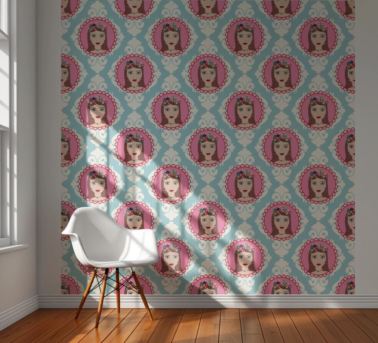 Im Herzen Prinzessin  PATTERN papel para pared de Miris bunte Modewelt