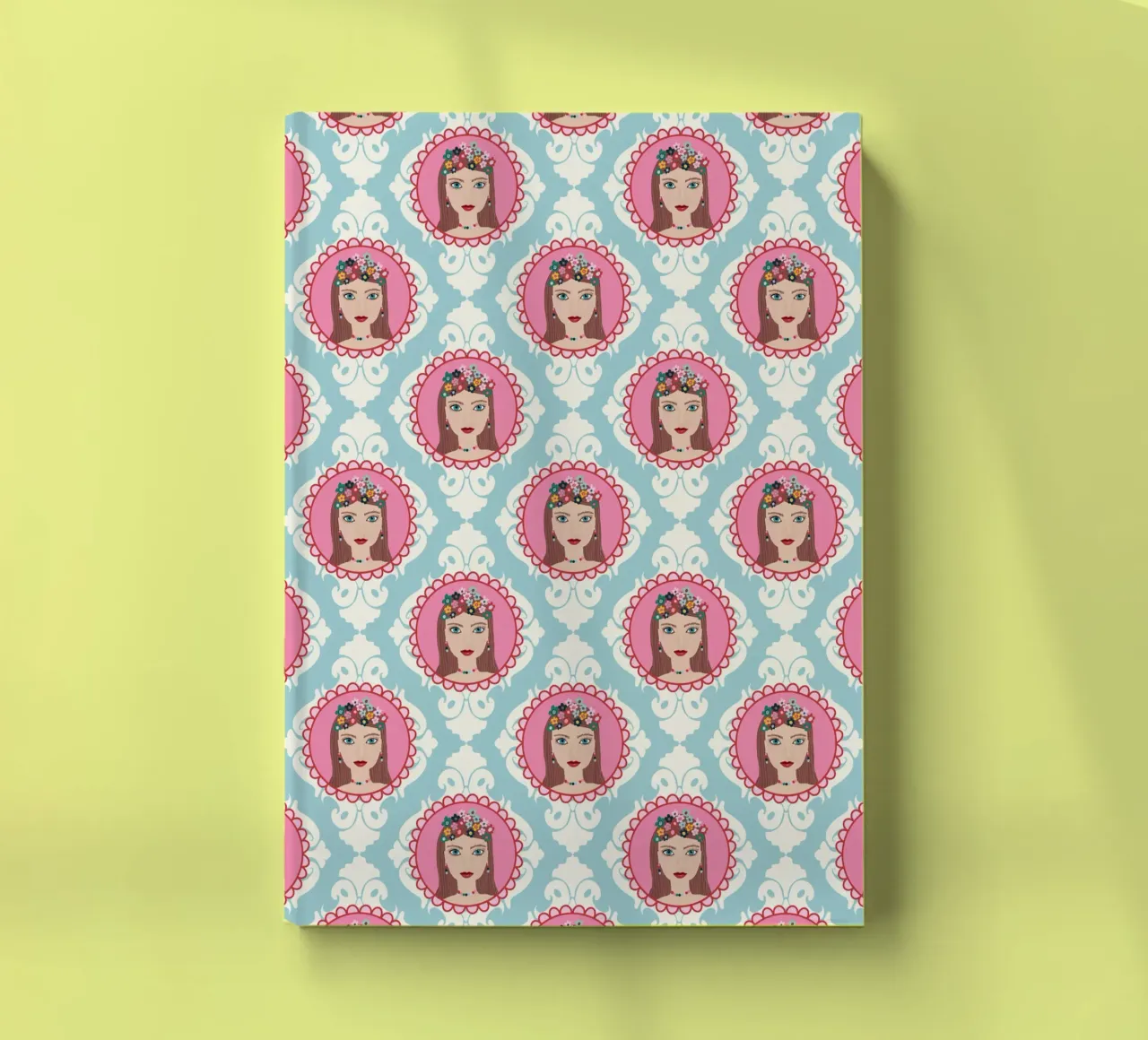 Im Herzen Prinzessin  PATTERN notebook by Miris bunte Modewelt
