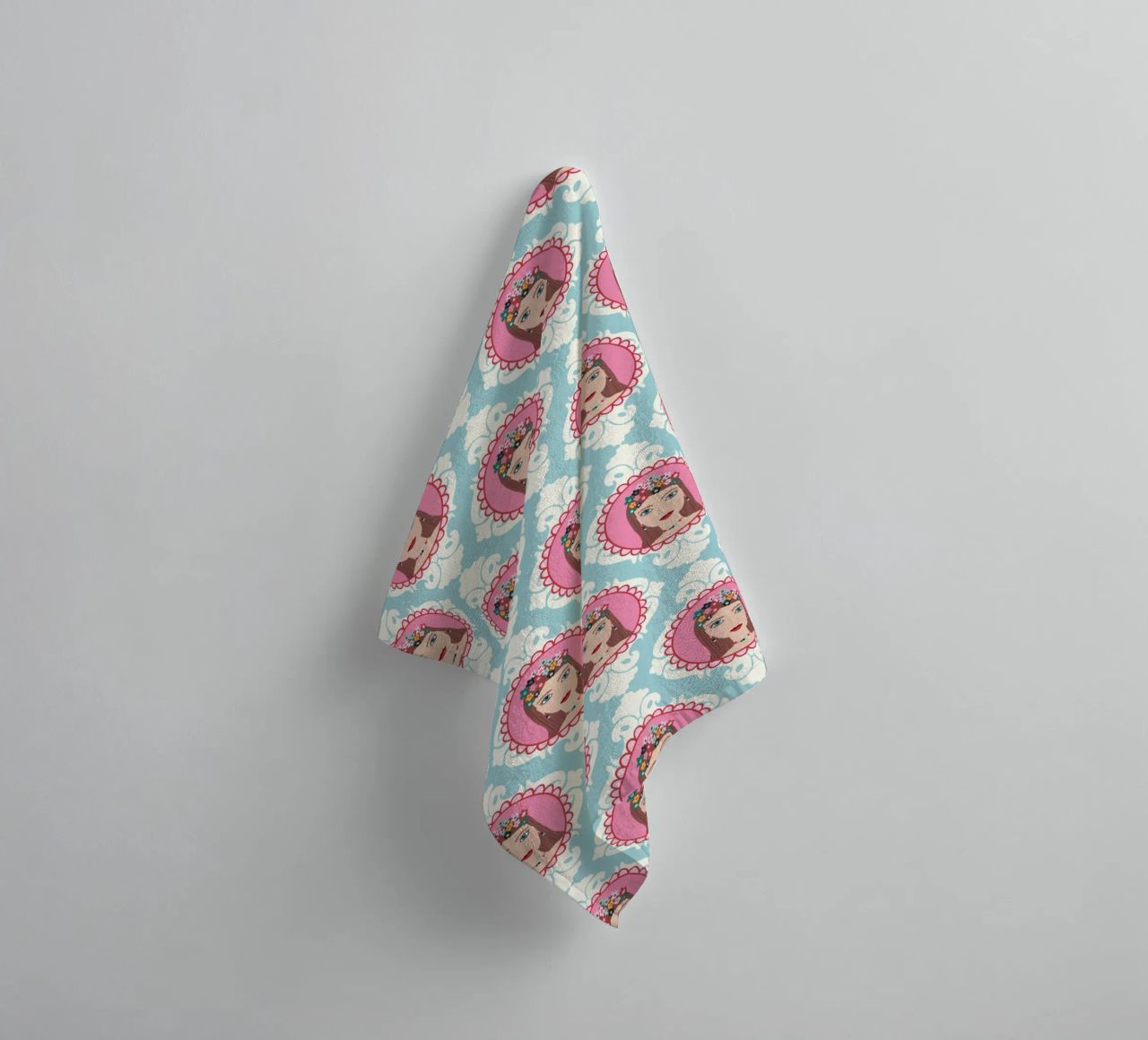 Im Herzen Prinzessin  PATTERN toalla de baño de Miris bunte Modewelt