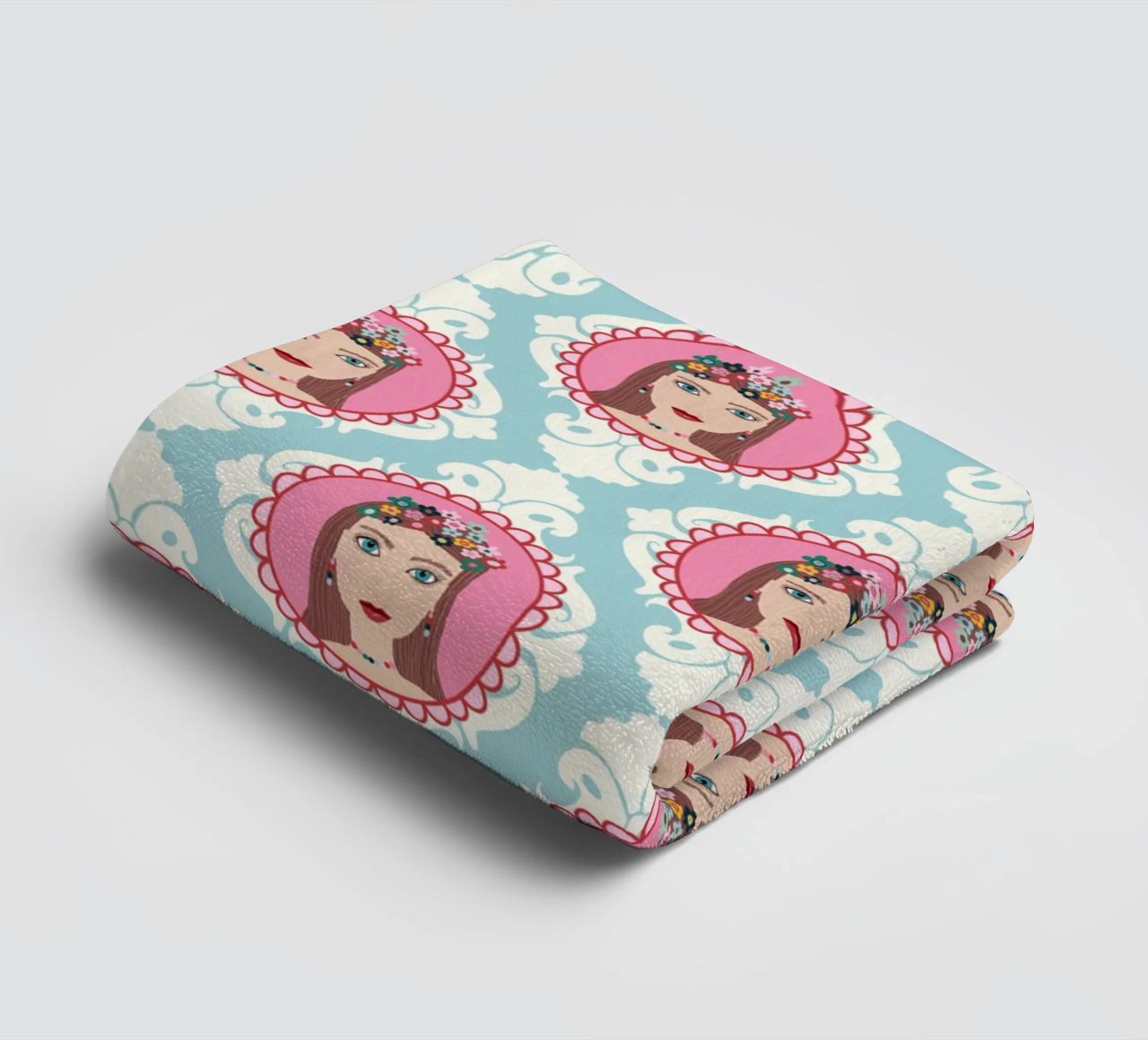 Im Herzen Prinzessin  PATTERN toalla de baño de Miris bunte Modewelt