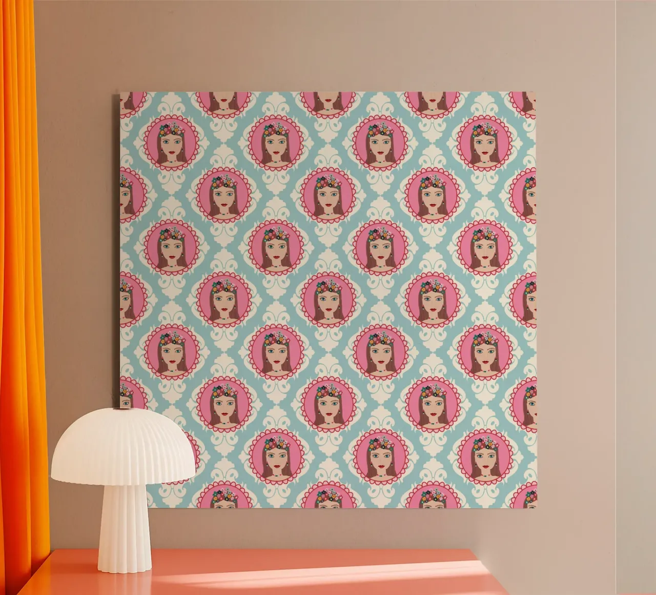Im Herzen Prinzessin  PATTERN alluminio dibond da Miris bunte Modewelt