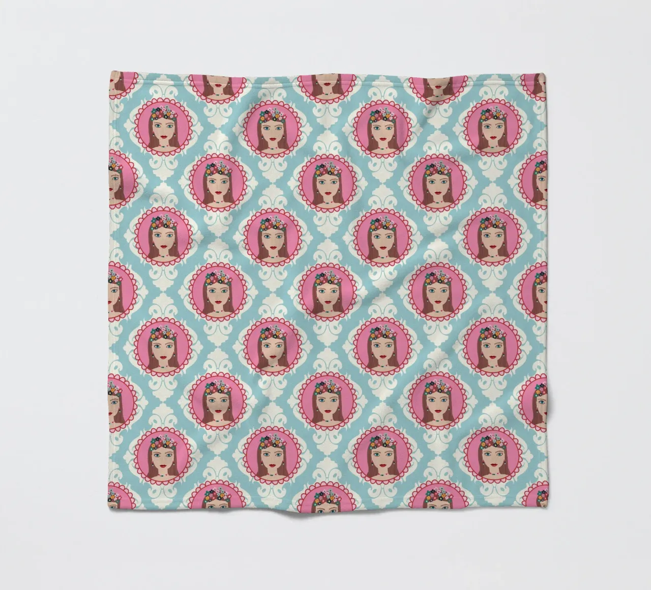Im Herzen Prinzessin  PATTERN coperta in pile da Miris bunte Modewelt