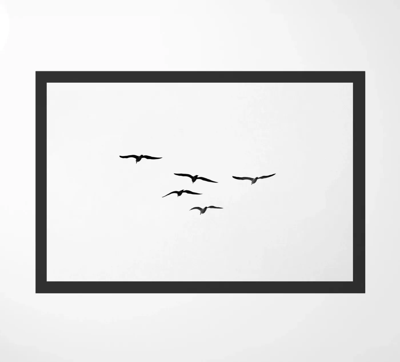 Vogels #2 deurmat van rafael campezato