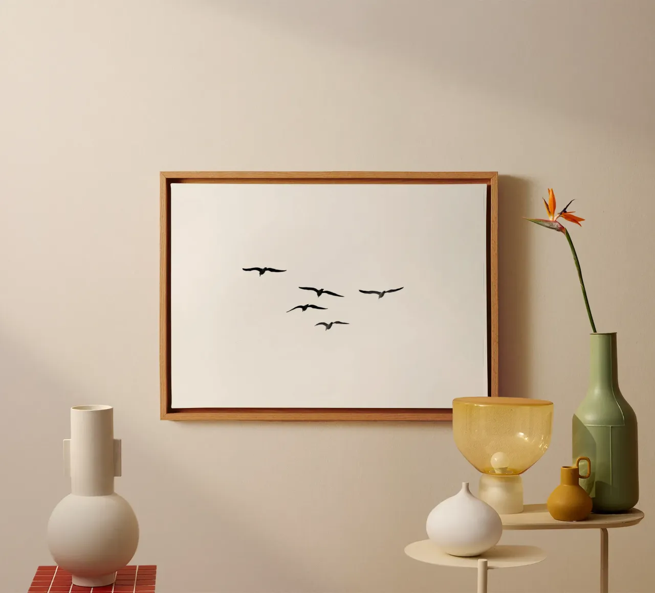 Vogels #2 canvas van rafael campezato