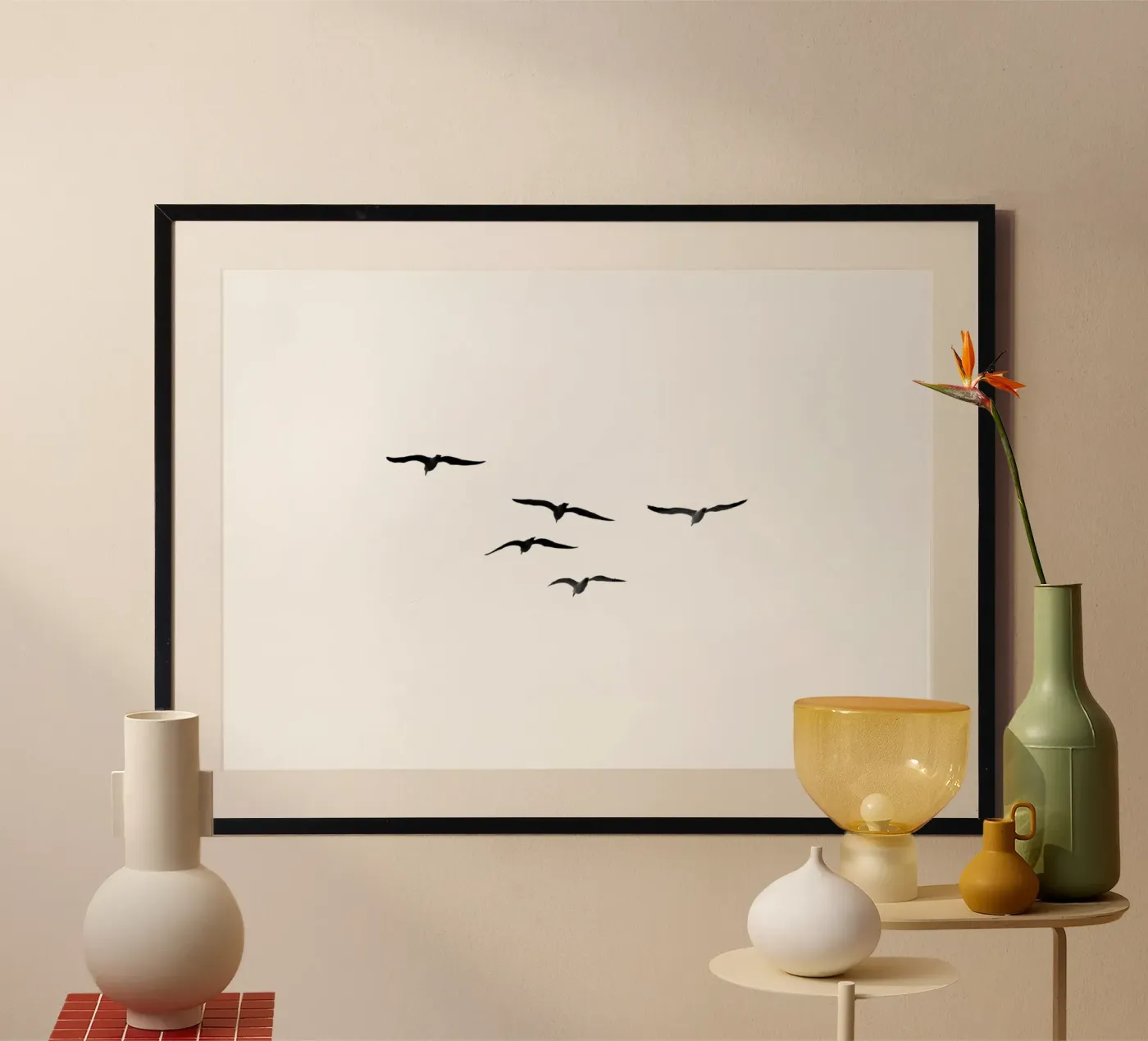 Birds #2 poster de rafael campezato