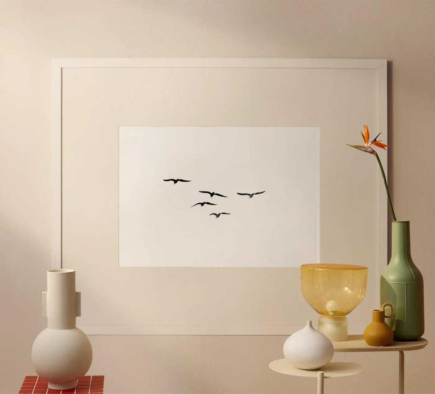 Birds #2 poster de rafael campezato