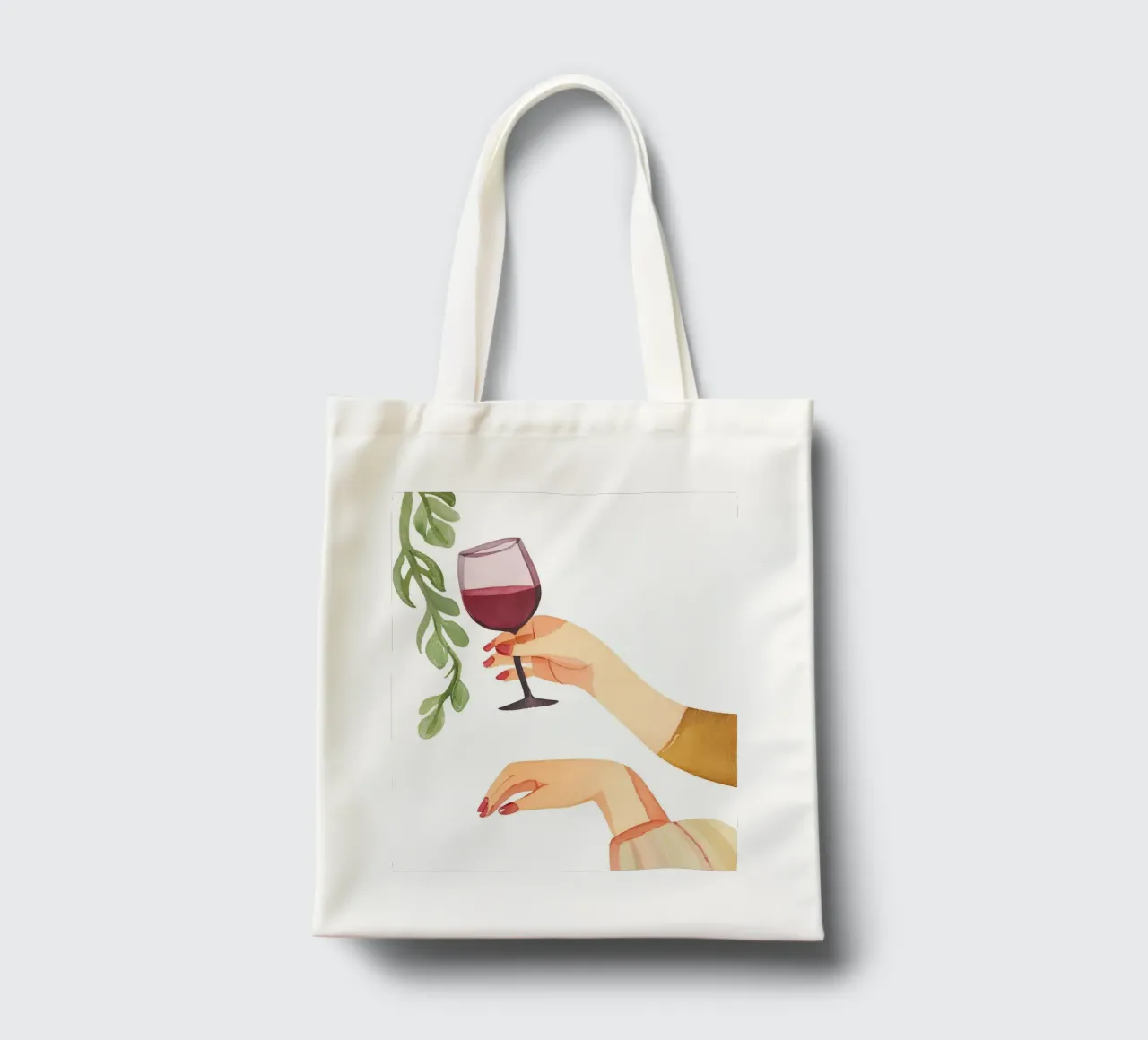 Weinglas tote bag by designsbysophia