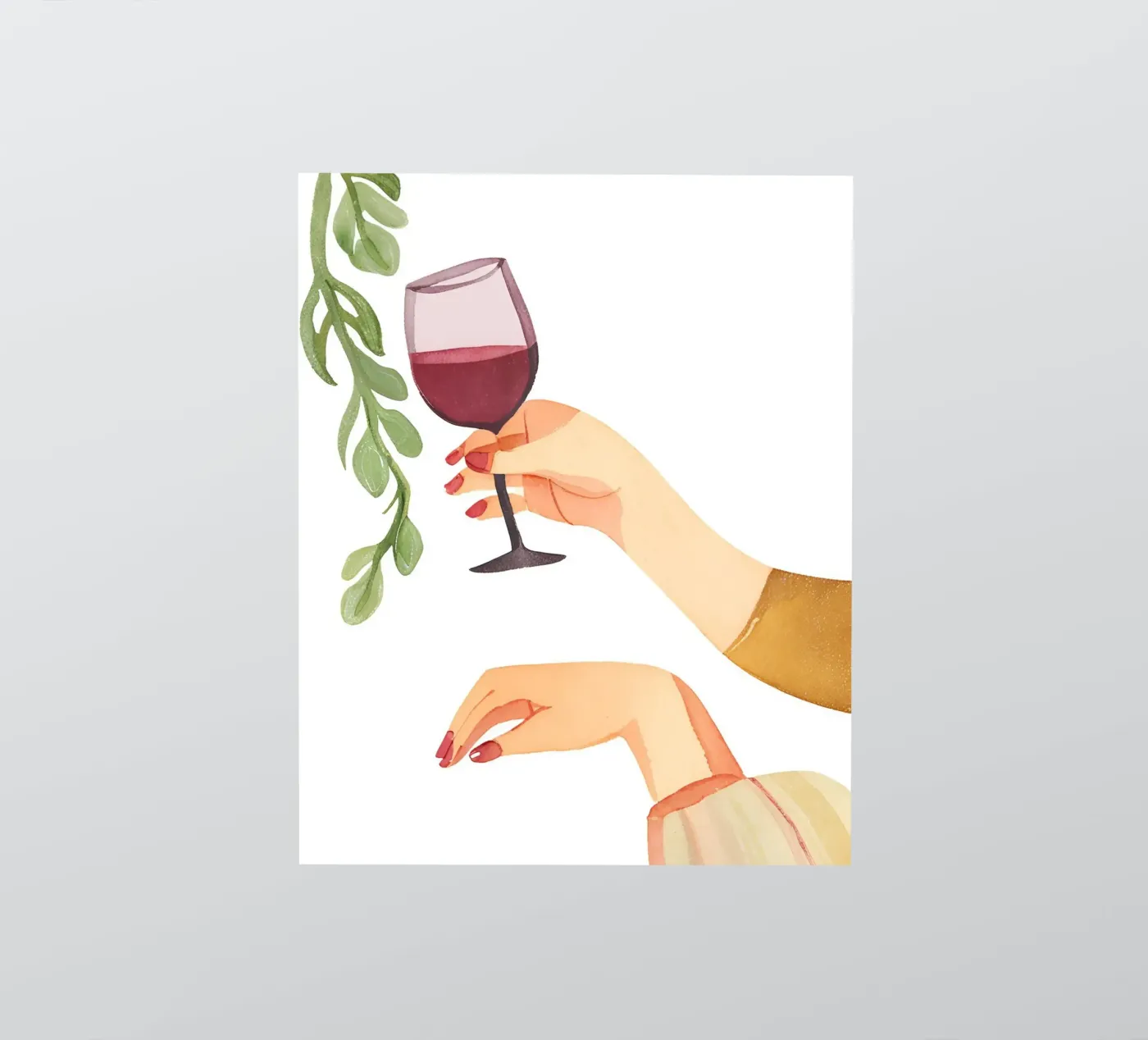 Weinglas sticker by designsbysophia