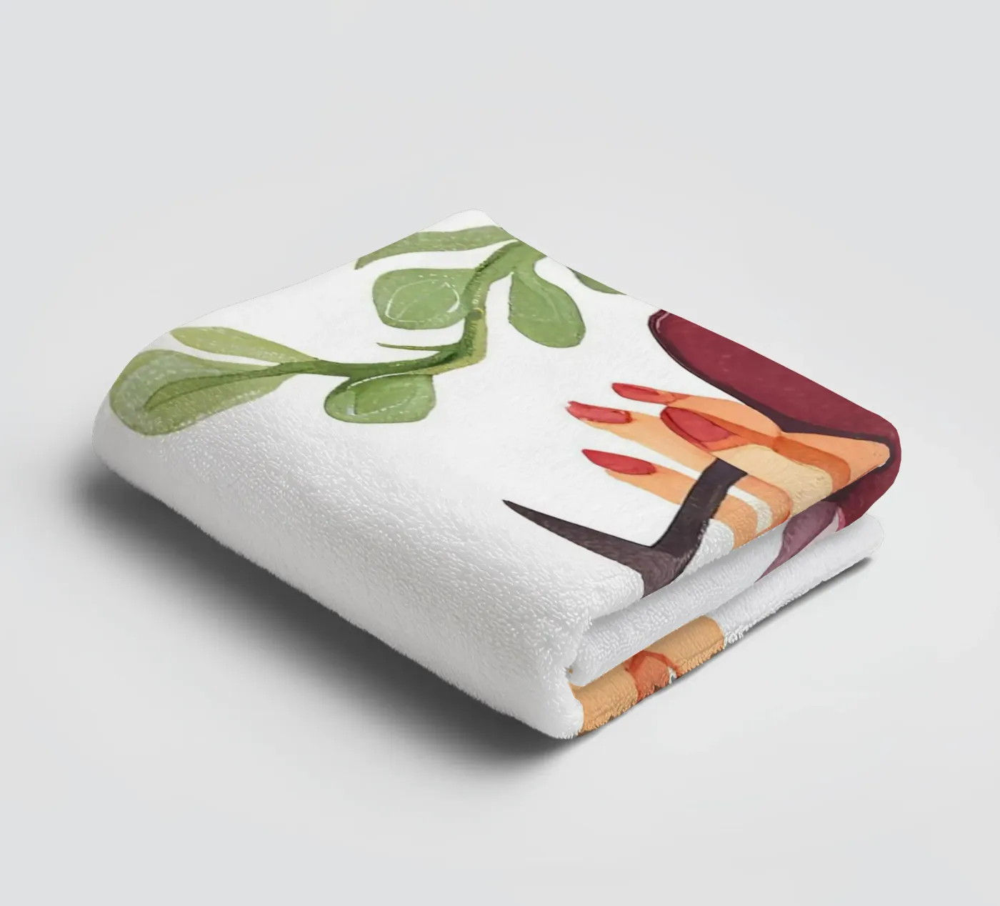 Weinglas towel by designsbysophia