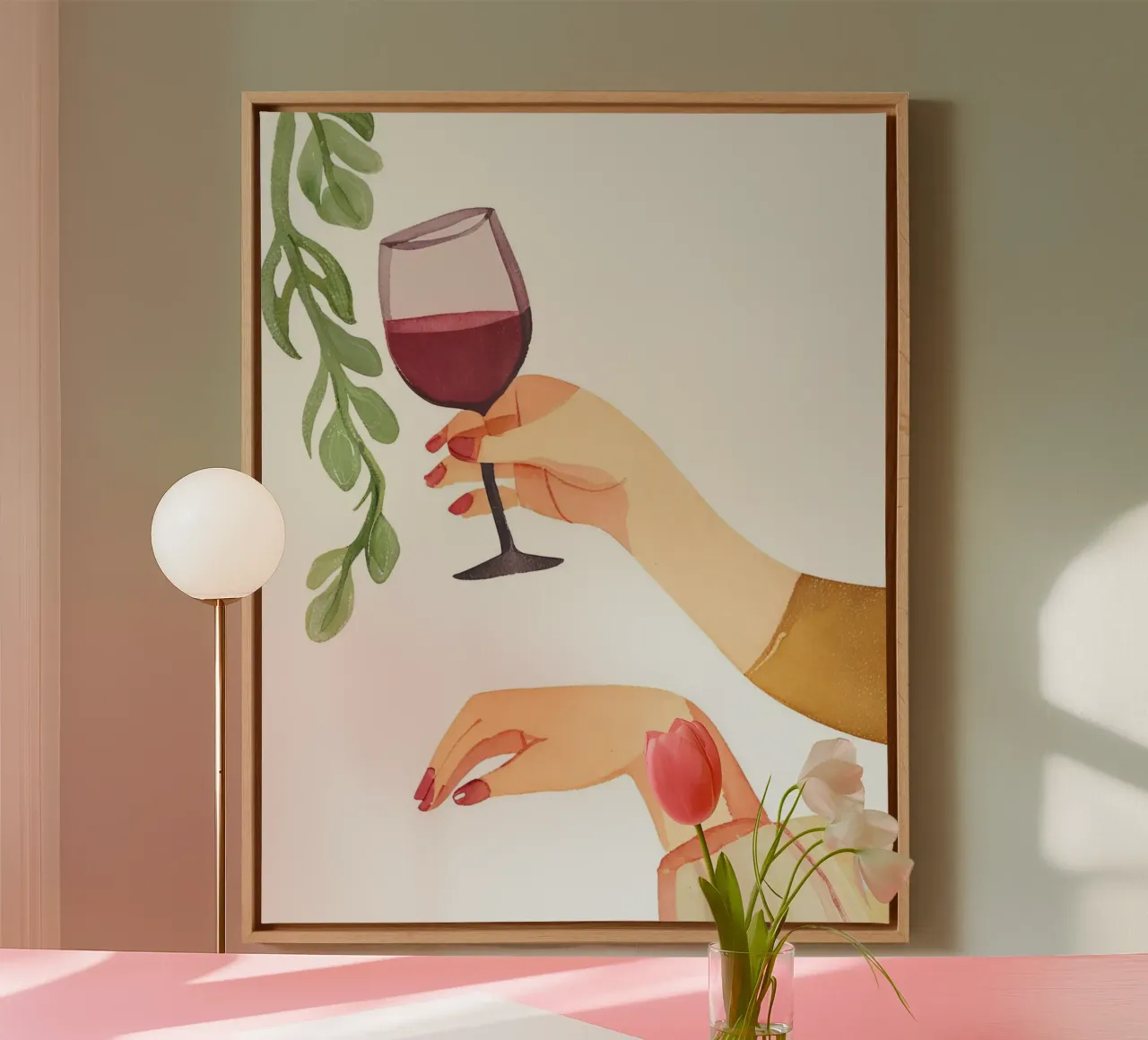 Weinglas tela da designsbysophia