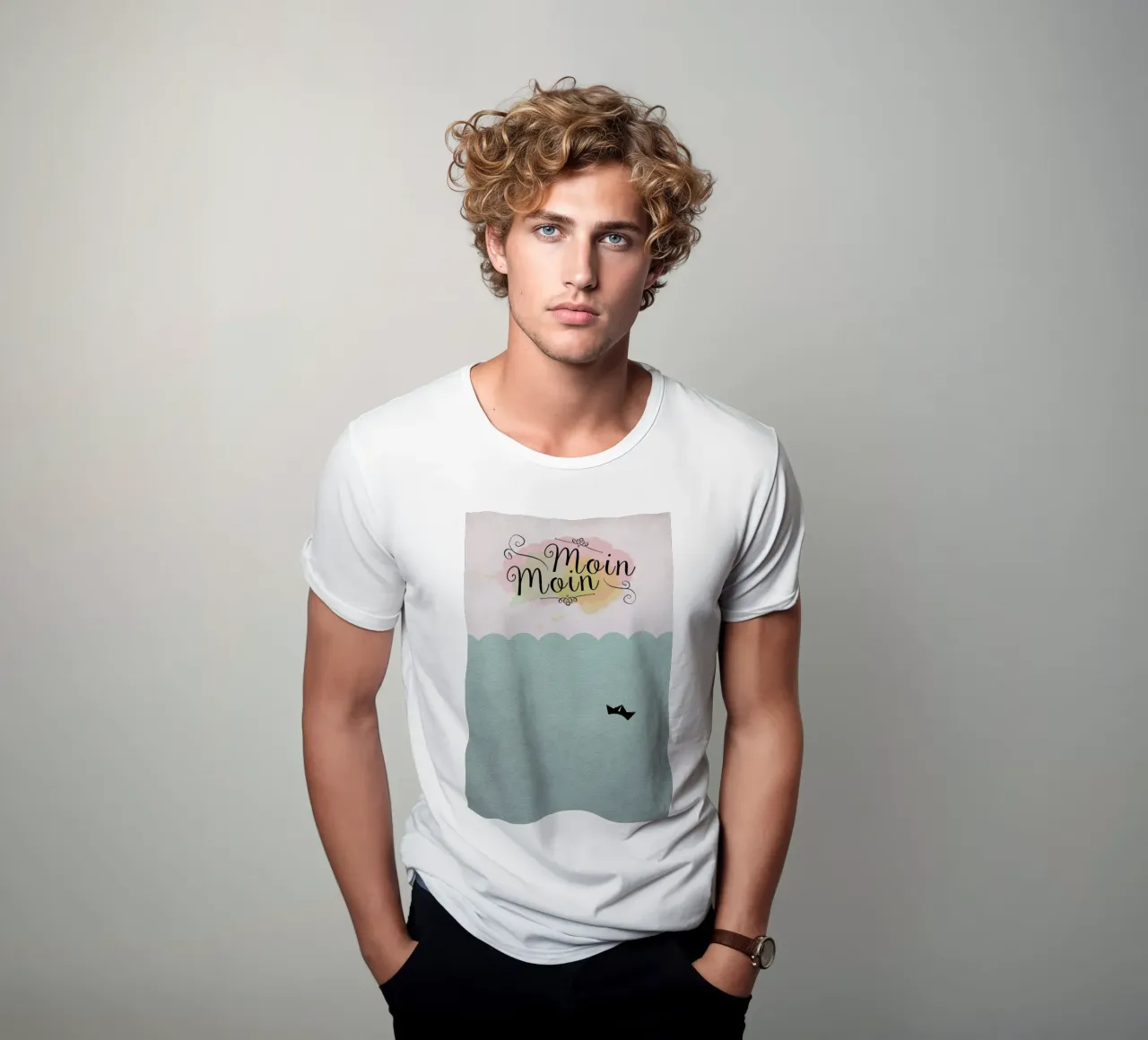 Moin Moin x t-shirt da Amy & Kurt