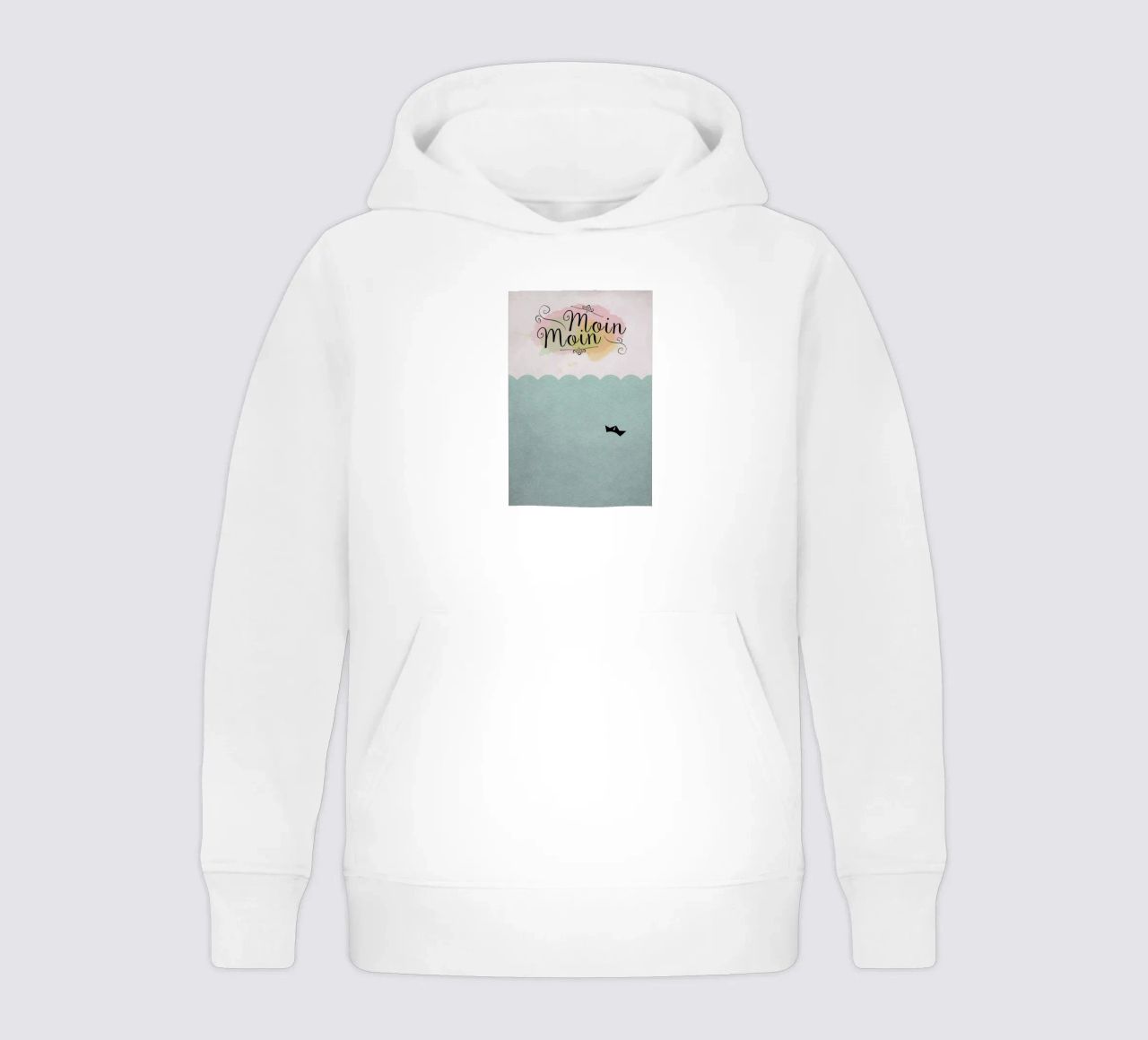 Moin Moin x felpa bambino con cappuccio da Amy & Kurt