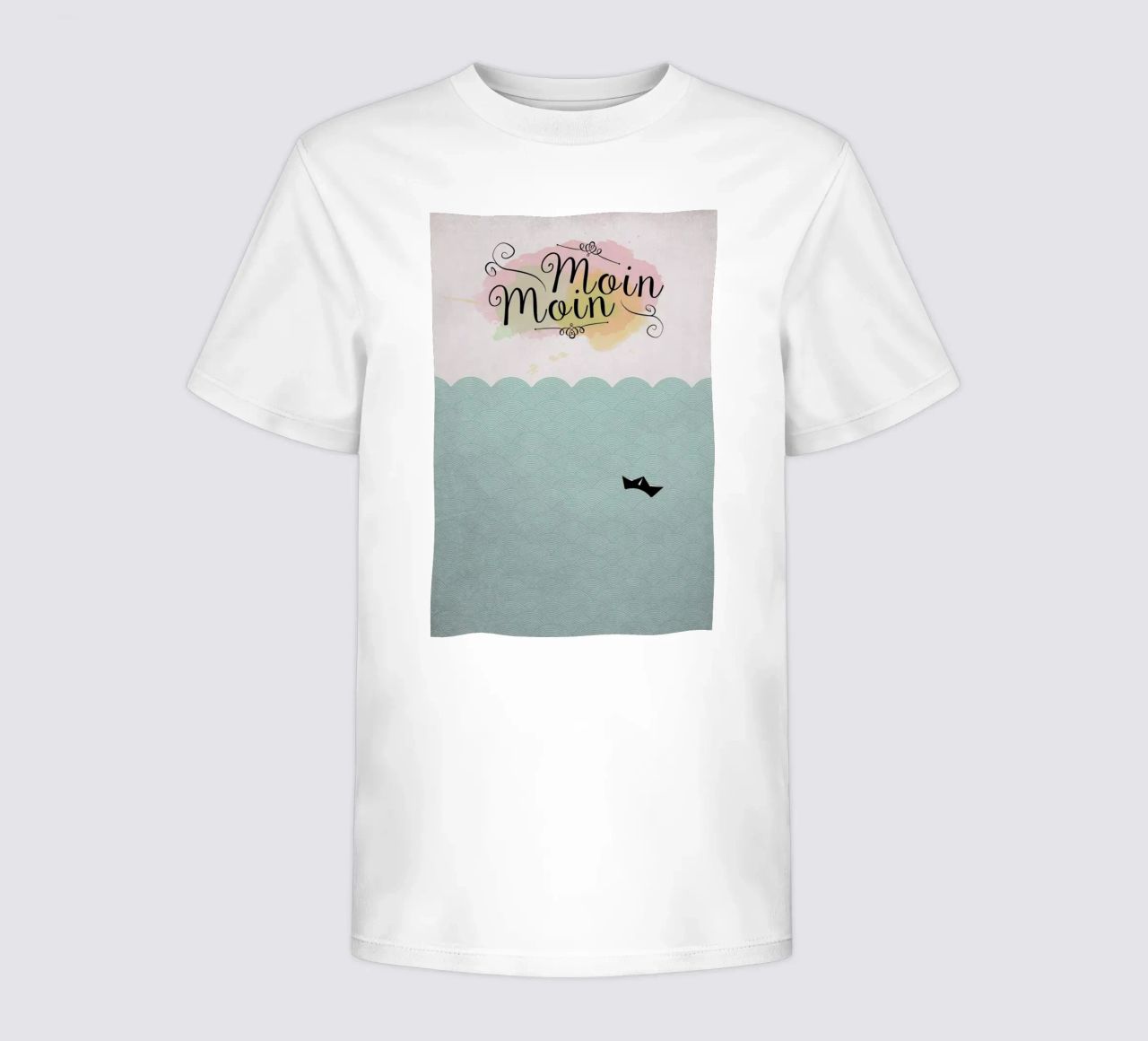 Moin Moin x t-shirt bambini da Amy & Kurt