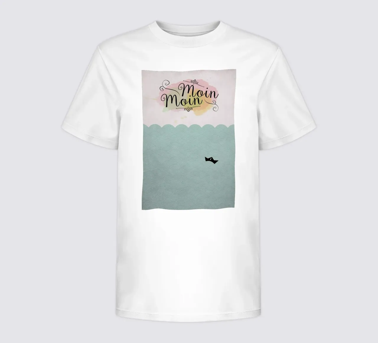 Moin Moin x t-shirt bambini da Amy & Kurt