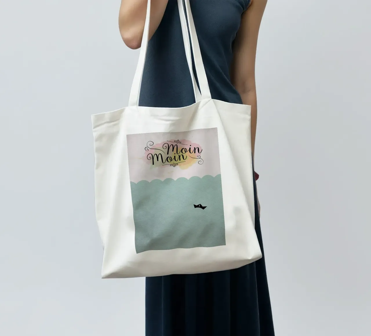 Moin Moin x tote bag by Amy & Kurt