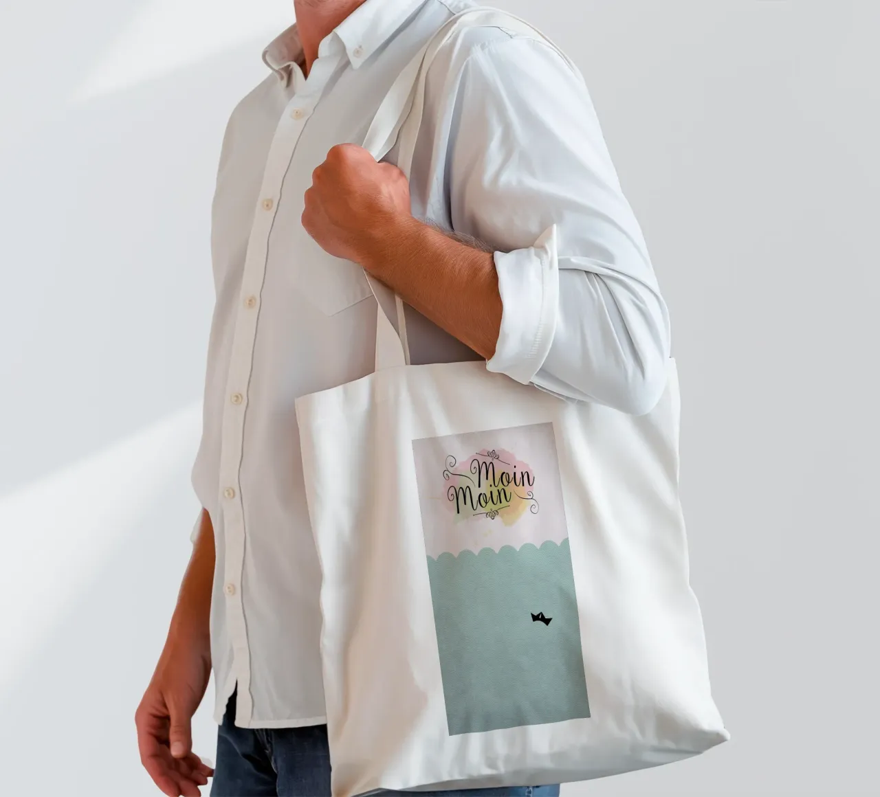 Moin Moin x borsa in juta da Amy & Kurt