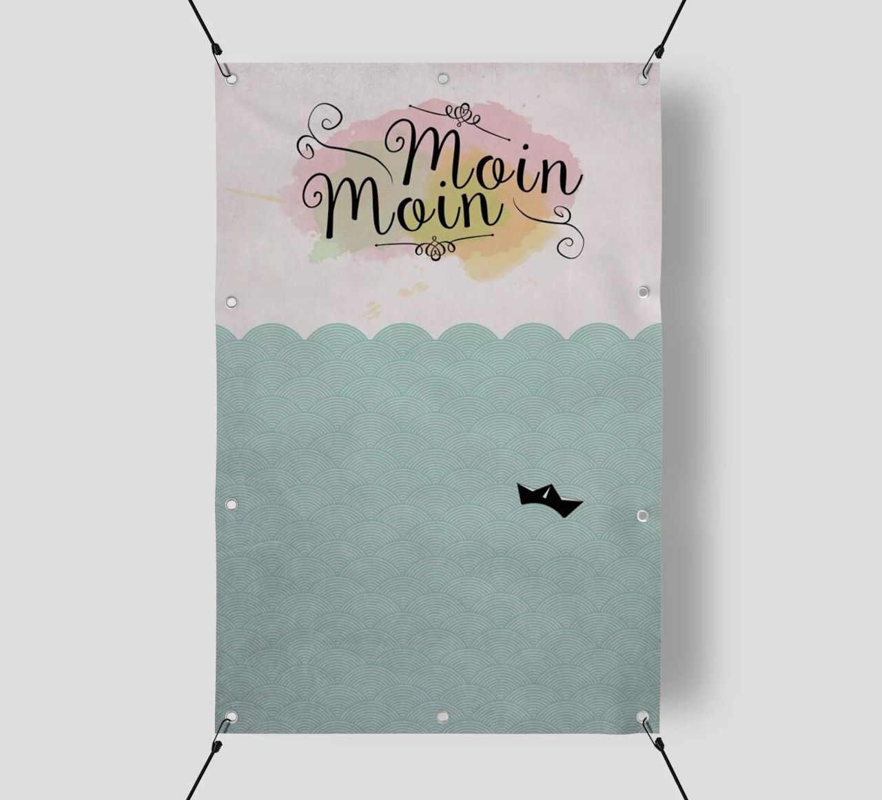 Moin Moin x telo in pvc da Amy & Kurt