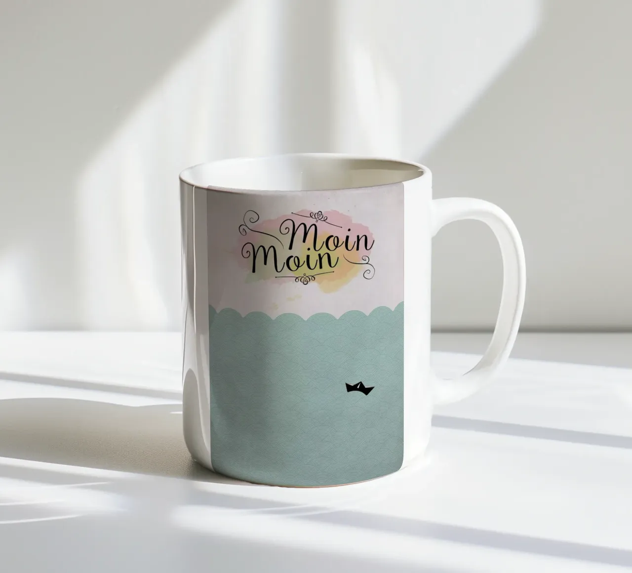 Moin Moin x Keramik Tasse von Amy & Kurt