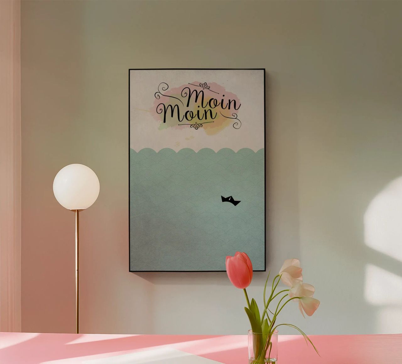 Moin Moin x Acryl-Glas von Amy & Kurt