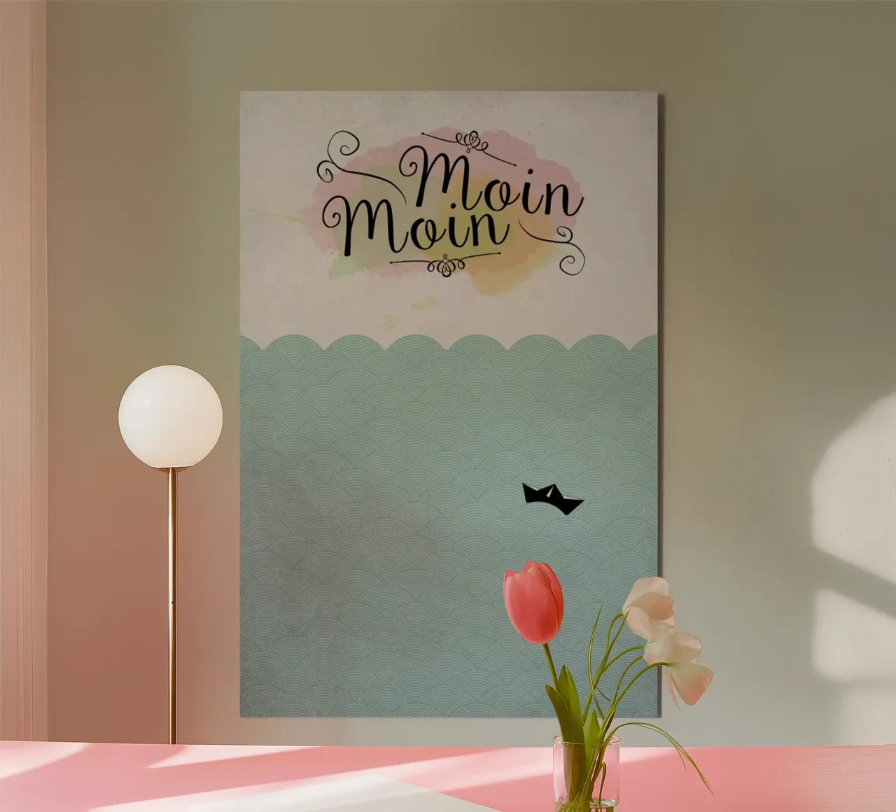 Moin Moin x alluminio dibond da Amy & Kurt
