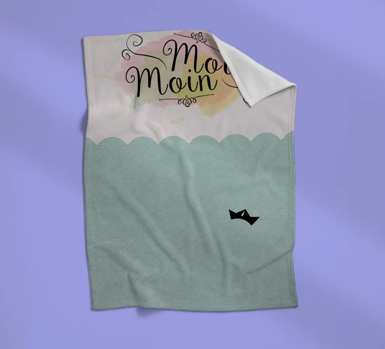 Moin Moin x coperta in pile da Amy & Kurt