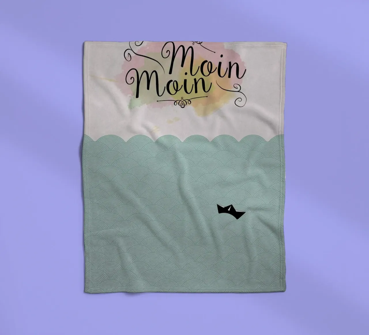 Moin Moin x coperta in pile da Amy & Kurt