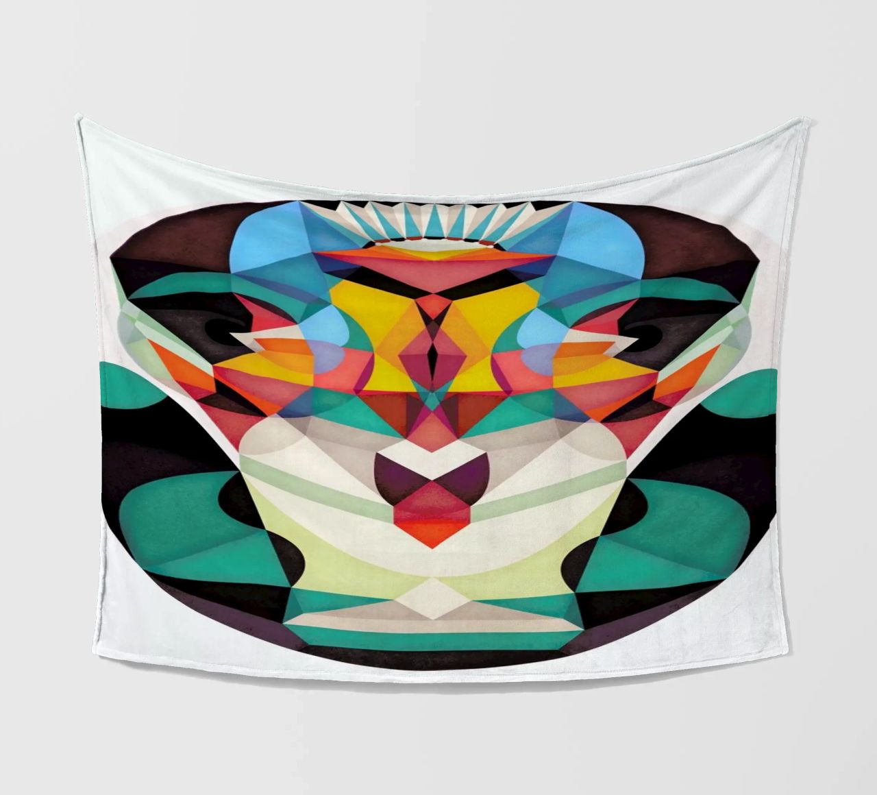 Not Right But Right fleece blanket by lovely lines