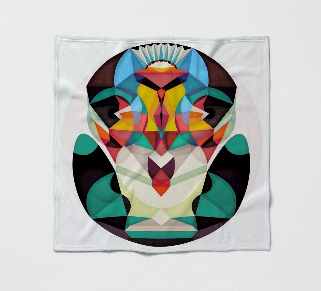 Not Right But Right fleece blanket by lovely lines