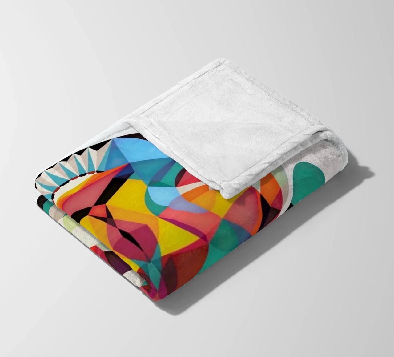 Not Right But Right fleece blanket by lovely lines