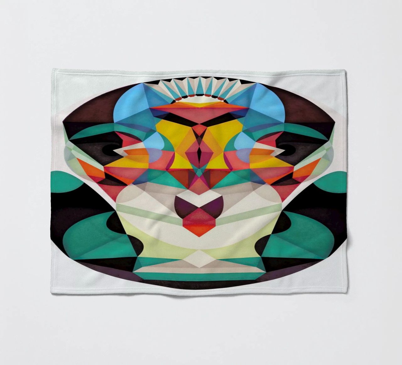 Not Right But Right fleece blanket by lovely lines