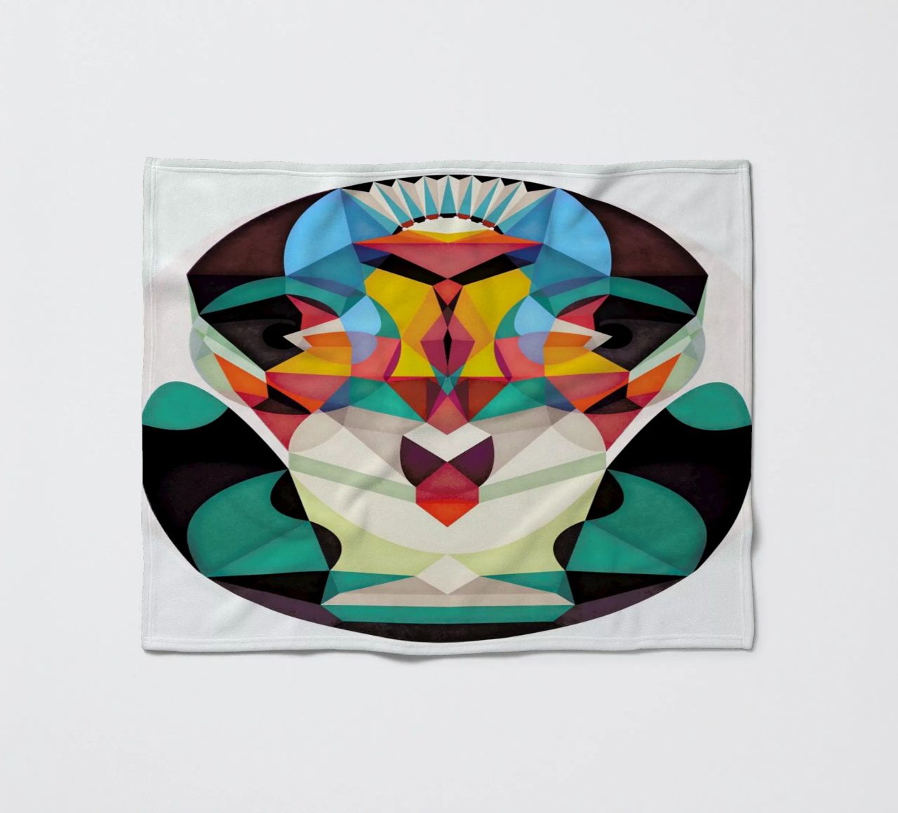 Not Right But Right fleece blanket by lovely lines
