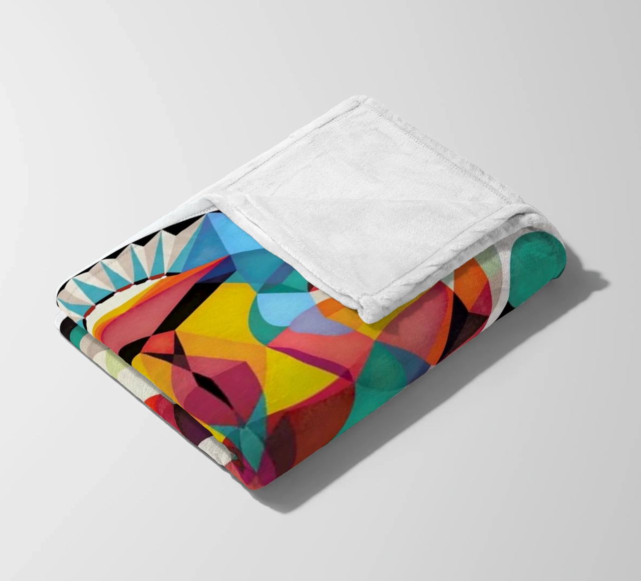 Not Right But Right fleece blanket by lovely lines