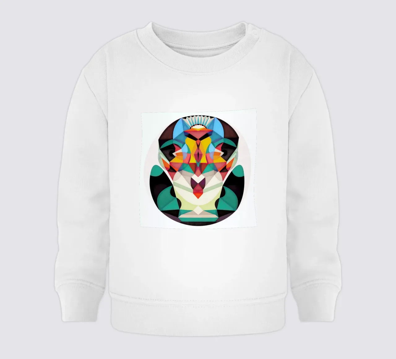 Not Right But Right felpa neonato da Abstract 888