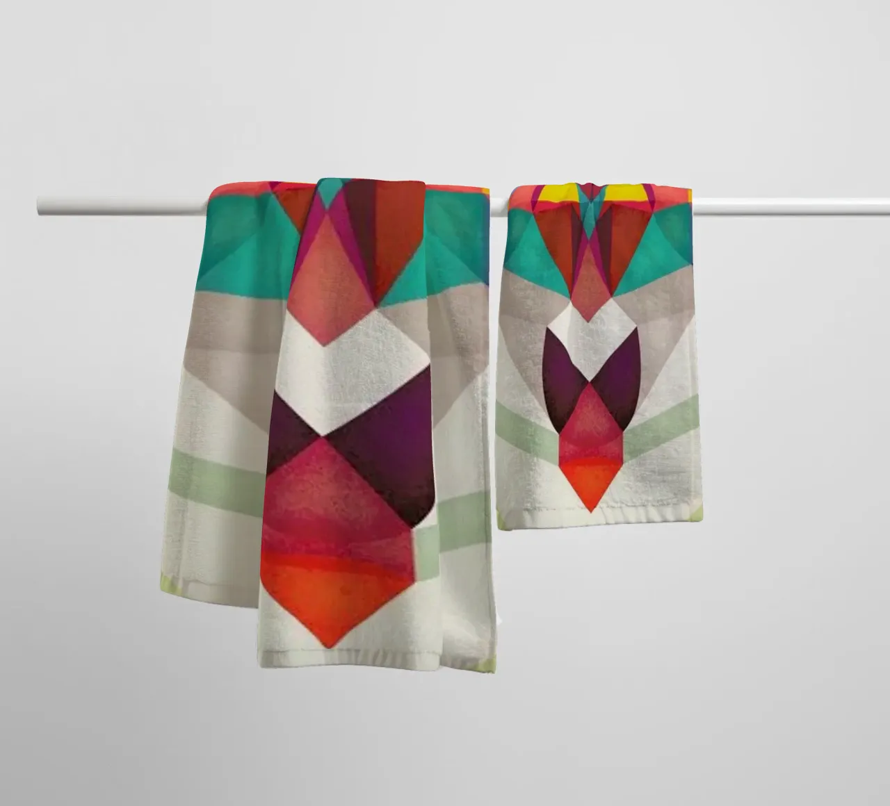 Not Right But Right asciugamano da bagno da Abstract 888