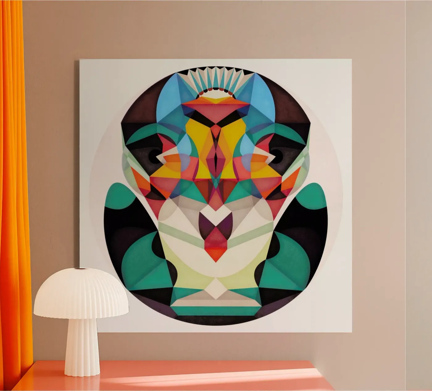 Not Right But Right plexiglass da Abstract Joy