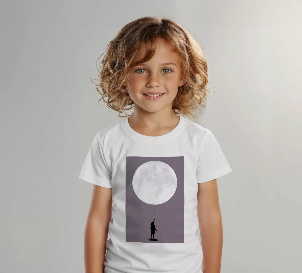 Moonballoon kinder t-shirt van Amy & Kurt