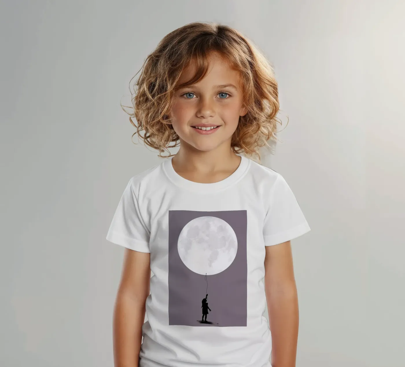 Moonballoon t-shirt bambini da Amy & Kurt