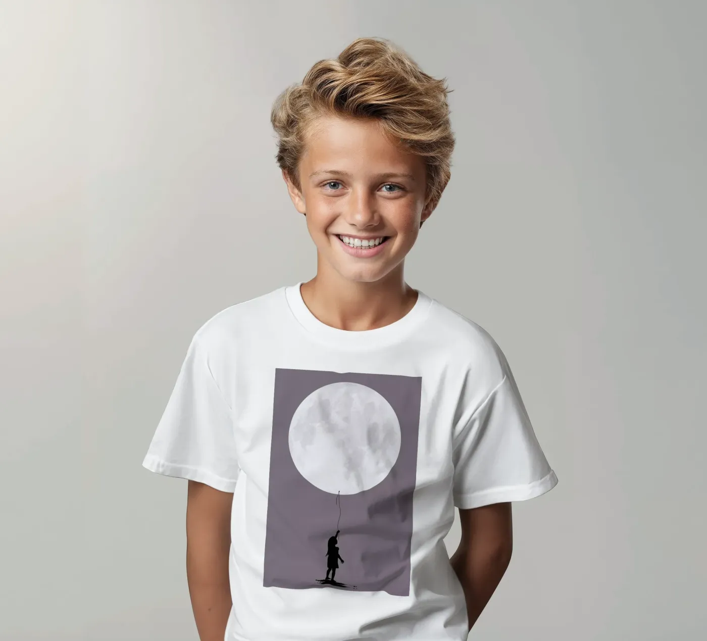 Moonballoon kinder t-shirt van Amy & Kurt