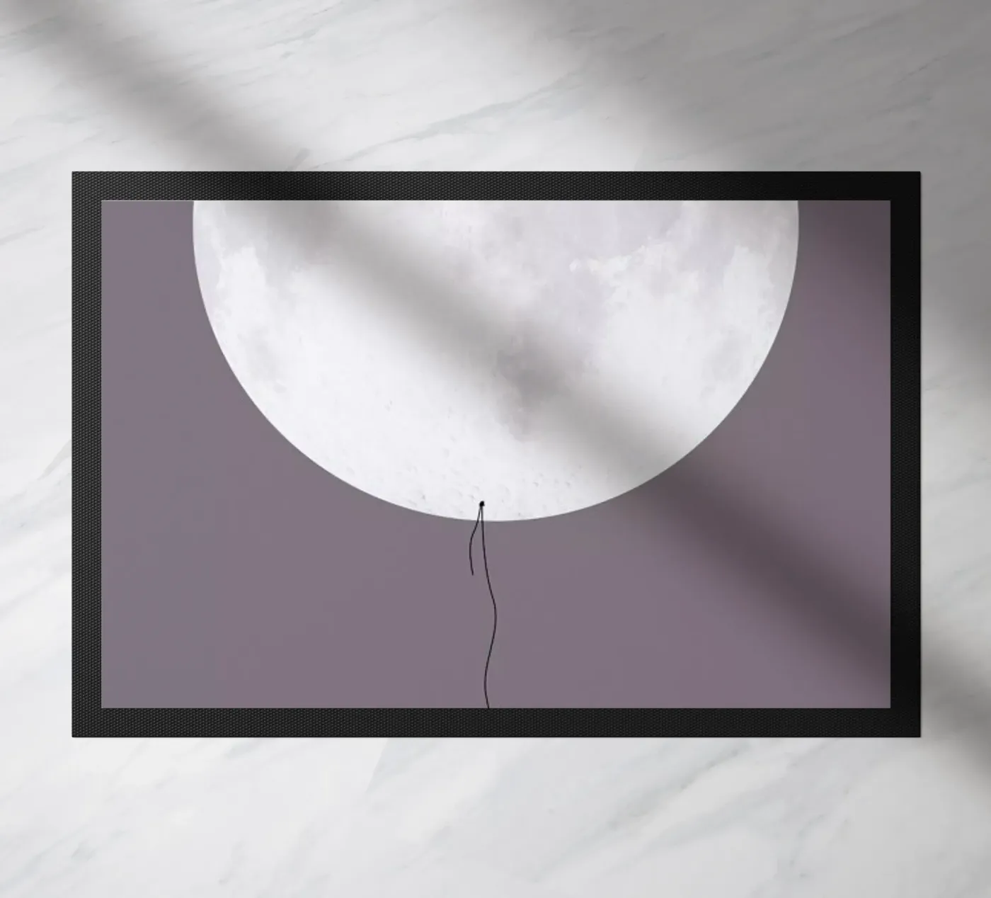Moonballoon Fußmatte von Amy & Kurt