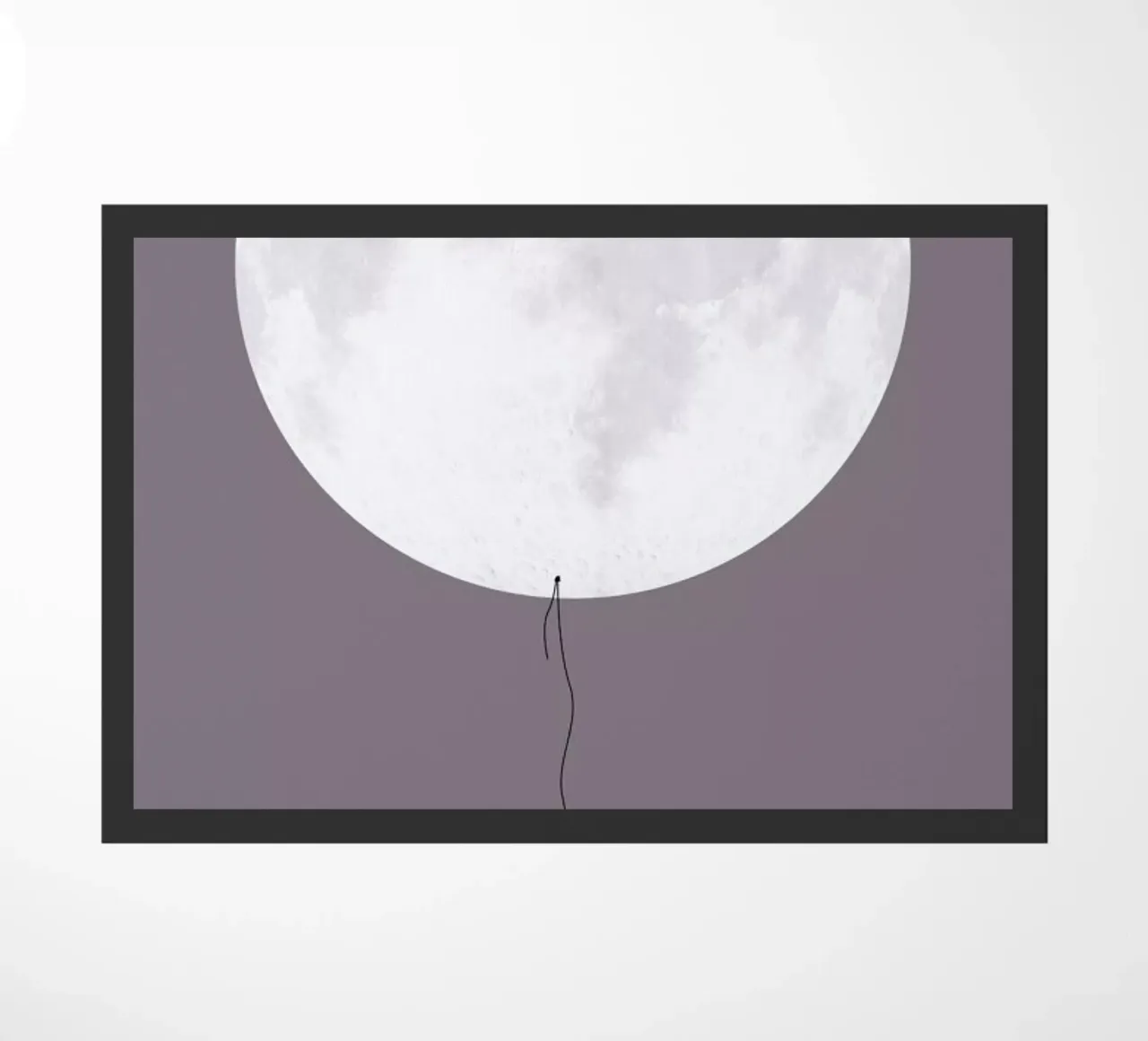 Moonballoon deurmat van Amy & Kurt