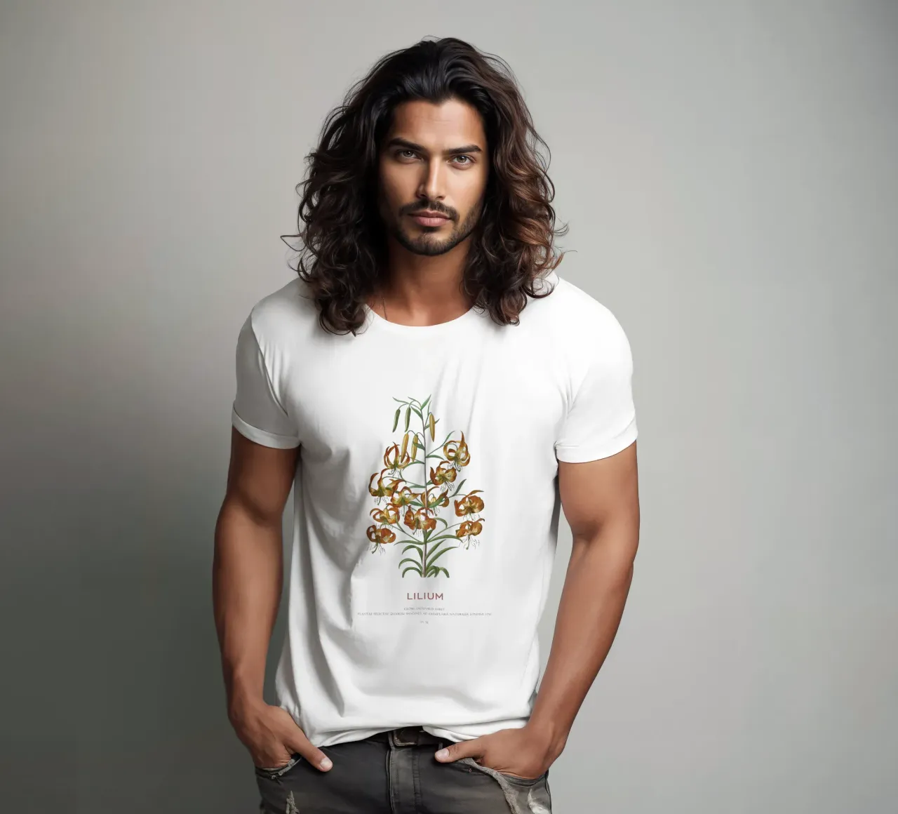 Lilium t-shirt by Vintagrafica