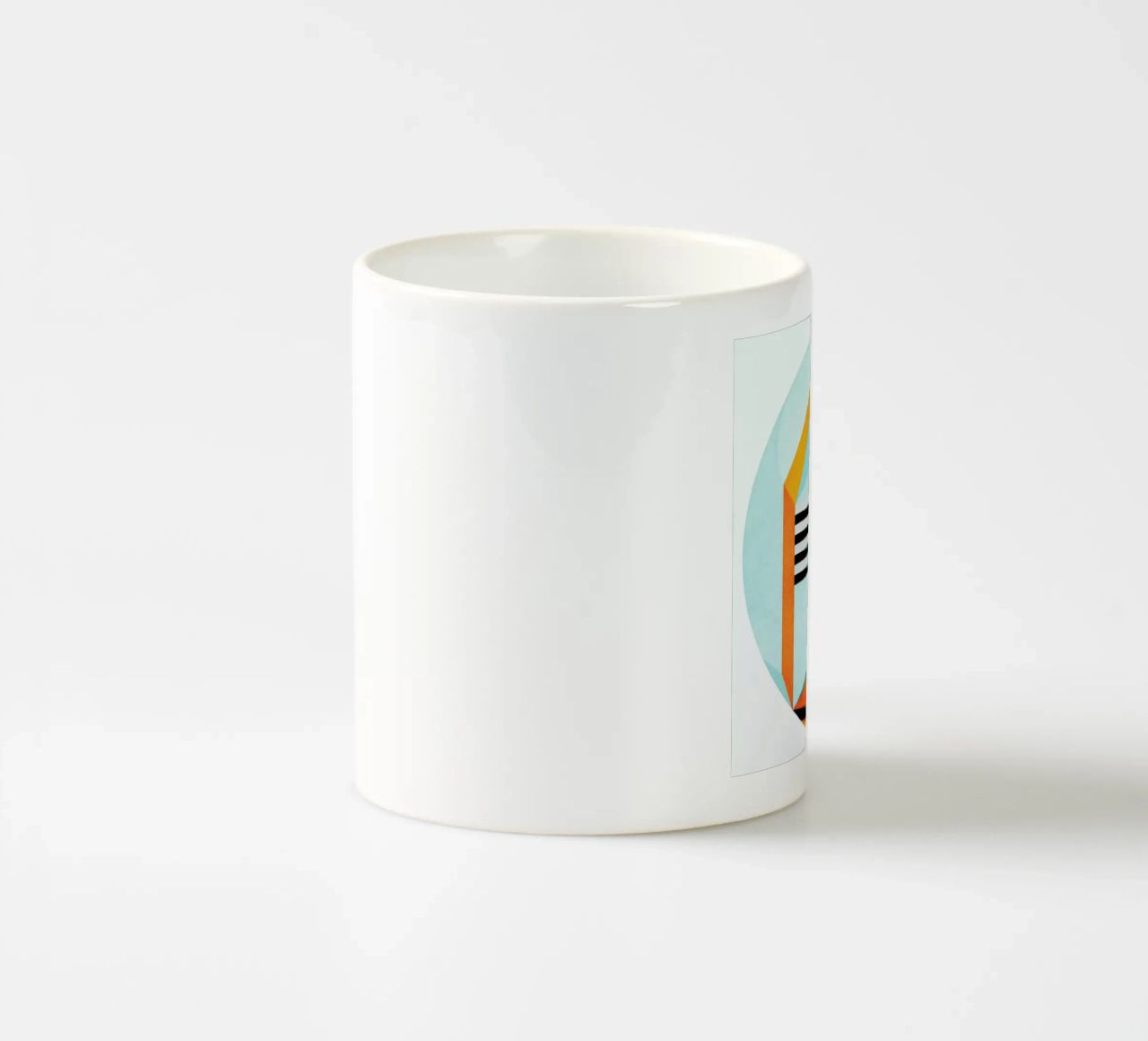 Stand Between And Listen tazza in ceramica da lovely lines