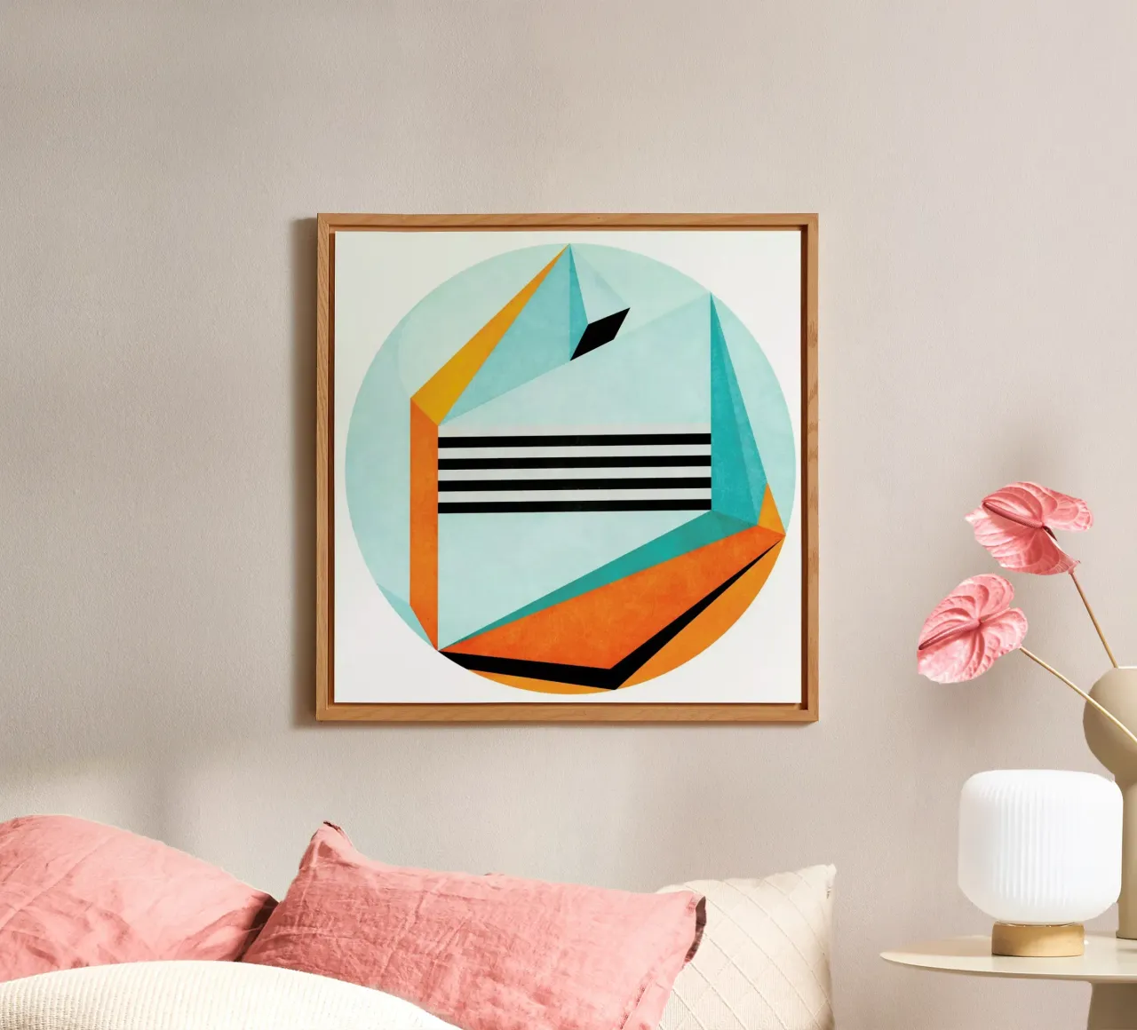 Stand Between And Listen alluminio dibond da Abstract 888