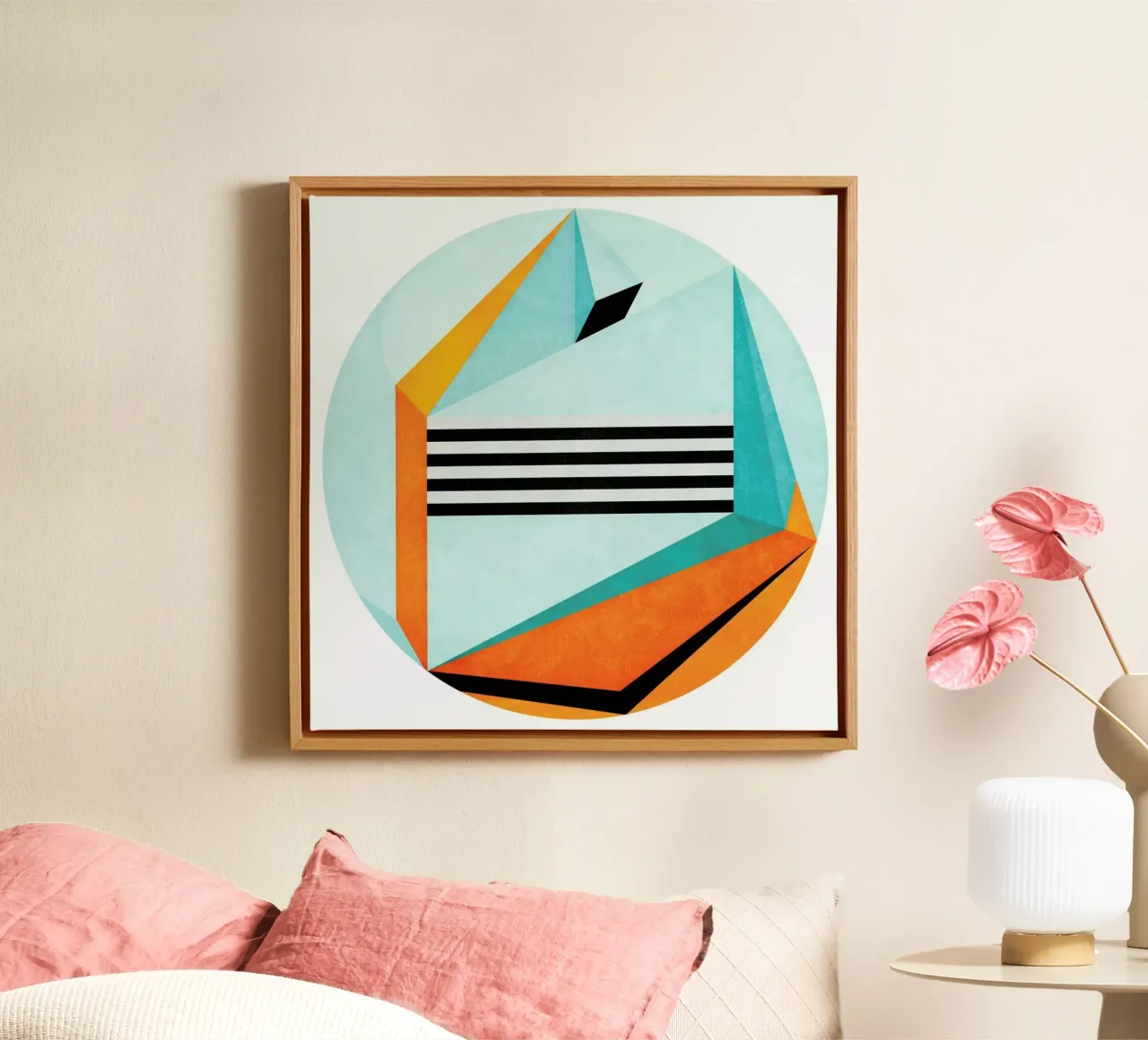 Stand Between And Listen tela da Abstract 888